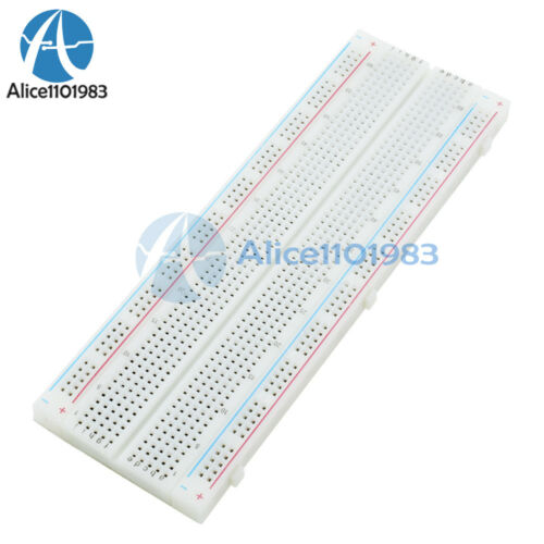 Solderless Mb-102 Mb102 Breadboard 830 Tie Point  Pcb Breadboard For Arduino